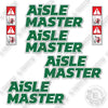 Image of Fits Aisle Master 66NE Forklift Decal Kit