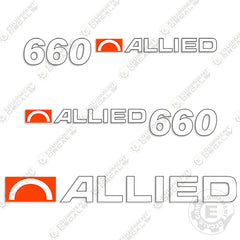 Allied 660 Decal Kit Front End Loader
