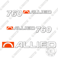 Fits Allied 760 Decal Kit Front End Loader