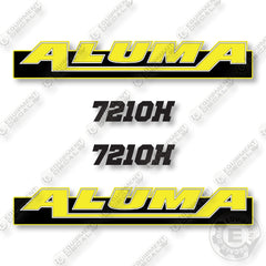 Aluma 7210H Decal Kit Trailer - Aftermarket Kit