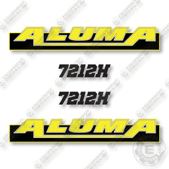 Aluma 7212H Decal Kit Trailer - Aftermarket Kit