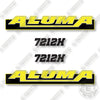 Image of Aluma 7212H Decal Kit Trailer - Aftermarket Kit