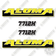 Aluma 7712H Decal Kit Trailer - Aftermarket Kit