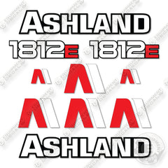 Ashland 1812E Decal Kit Scraper - Aftermarket Kit