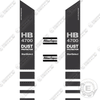 Image of Fits Atlas Copco HB4700 Decal Kit Hammer