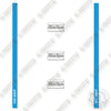 Image of Atlas Copco PAS300HF Decal Kit Pump - Aftermarket Kit