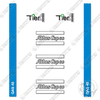 Image of Fits Atlas Copco QAS 45 Decal Kit Generator