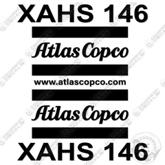 Fits Atlas Copco XAHS 146 Decal Kit Air Compressor
