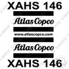 Image of Fits Atlas Copco XAHS 146 Decal Kit Air Compressor