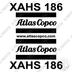 Fits Atlas Copco XAHS 186 Decal Kit Air Compressor