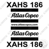 Image of Fits Atlas Copco XAHS 186 Decal Kit Air Compressor