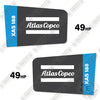 Image of Fits Atlas Copco XAS188 Decal Kit Air Compressor