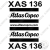 Image of Fits Atlas Copco XAS 136 Decal Kit Air Compressor