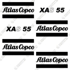 Fits Atlas Copco XAS55 Decal Kit Air Compressor