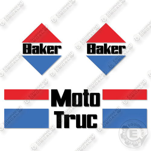 Baker Decal Kit Moto Truc- Aftermarket Kit