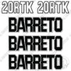 Image of Fits Barreto Trailer 20RTK Decal Kit