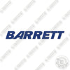 Image of Fits Barrett Pallet Jack Logo Decal Kit Logo