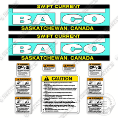 Fits Batco PS2500 Pitstop Decal Kit Conveyor