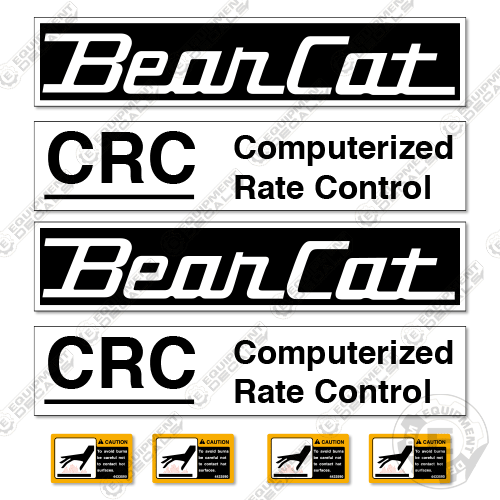 Fits Bear Cat Decal Kit Asphalt Distributor