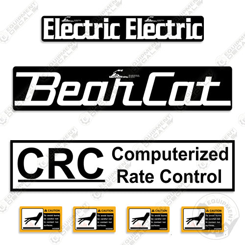 Fits Bear Cat Electric Decal Kit Asphalt Distributor