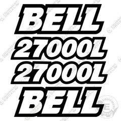 Fits Bell 2700L Decal Kit Water Truck