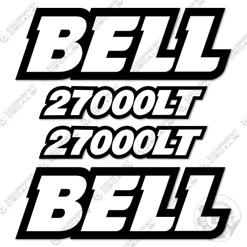 Fits Bell 2700LT Decal Kit Water Truck