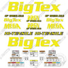 Image of Fits BigTex 22GN Trailer Decal Kit