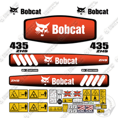 Fits Bobcat 435 ZHS Mini Excavator Decal Replacement Kit