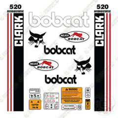 Fits Bobcat 520 Decal Kit Track Loader