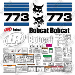 Fits Bobcat 773 F-Series Decal Kit Steer Loader