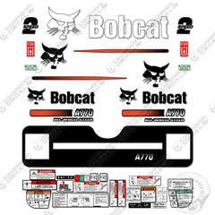 Fits Bobcat A-770 Decal Kit M-1