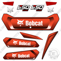 Fits Bobcat E50 Decal Kit Mini Excavator (New Style)