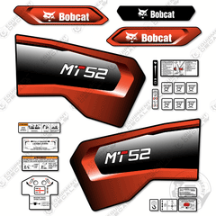 Fits Bobcat MT52 Mini Skid Steer Decal Kit CUSTOM
