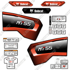 Fits Bobcat MT55 Mini Skid Steer Decal Kit - Stage 5