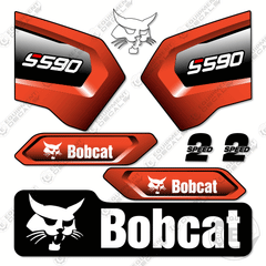 Fits Bobcat S590 Decal Kit Skid Steer - Stage 5