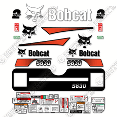 Fits Bobcat S-630 Decal Kit Skid Steer M-2