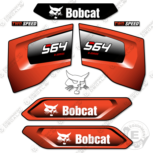 Fits Bobcat S64 Decal Kit Skid Steer