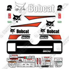 Fits Bobcat S-650 Decal Kit Skid Steer M-2