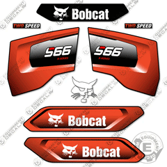 Fits Bobcat S66 Decal Kit Skid Steer