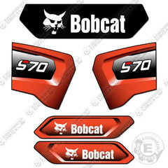 Fits Bobcat S70 Stage 5 Skid Steer Decal Kit