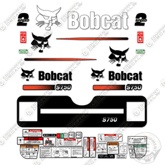 Fits Bobcat S-750 Decal Kit Skid Steer M-1