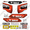 Image of Bobcat S76 Decal Kit Skid Steer - Aftermarket Kit
