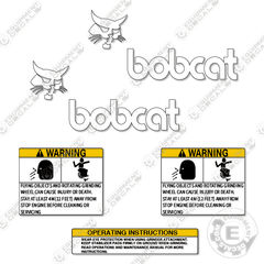 Fits Bobcat SG50 Stump Grinder Decal Kit