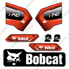 Fits Bobcat T140 Track Loader Decal Kit - CUSTOM