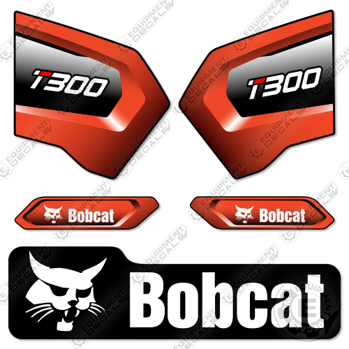 Fits Bobcat T300 Decal Kit Track Loader - CUSTOM!