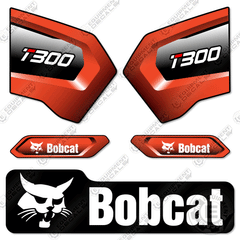 Fits Bobcat T300 Decal Kit Track Loader - CUSTOM!