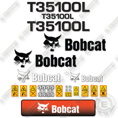 Fits Bobcat T35100L Decal Kit Telehandler