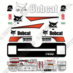 Fits Bobcat T-450 Decal Kit Track Loader M-2