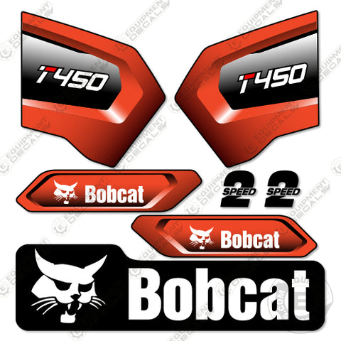 Fits Bobcat T450 Track Loader Decal Kit