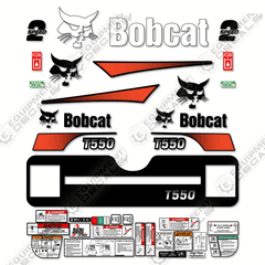 Fits Bobcat T-550 Decal Kit Track Loader M-2